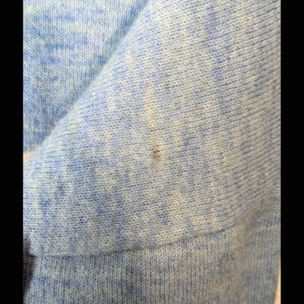 Women's Urban Outfitters Blue And Yellow Stripe Wool Sweater - Picture 5 of 9